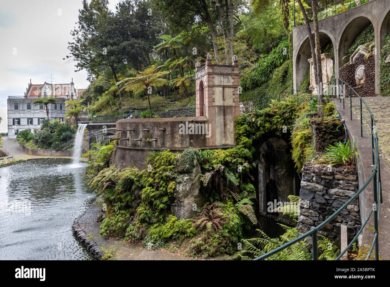 Monte Palace Tropical Garden, Funchal, Madeira, Portogallo Foto Stock