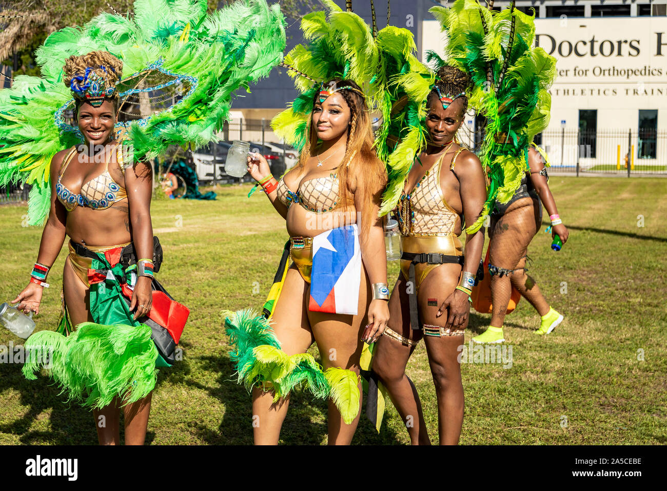 Il carnevale di Miami; data di Miami County motivi, 13 Ottobre 2019 Foto Stock