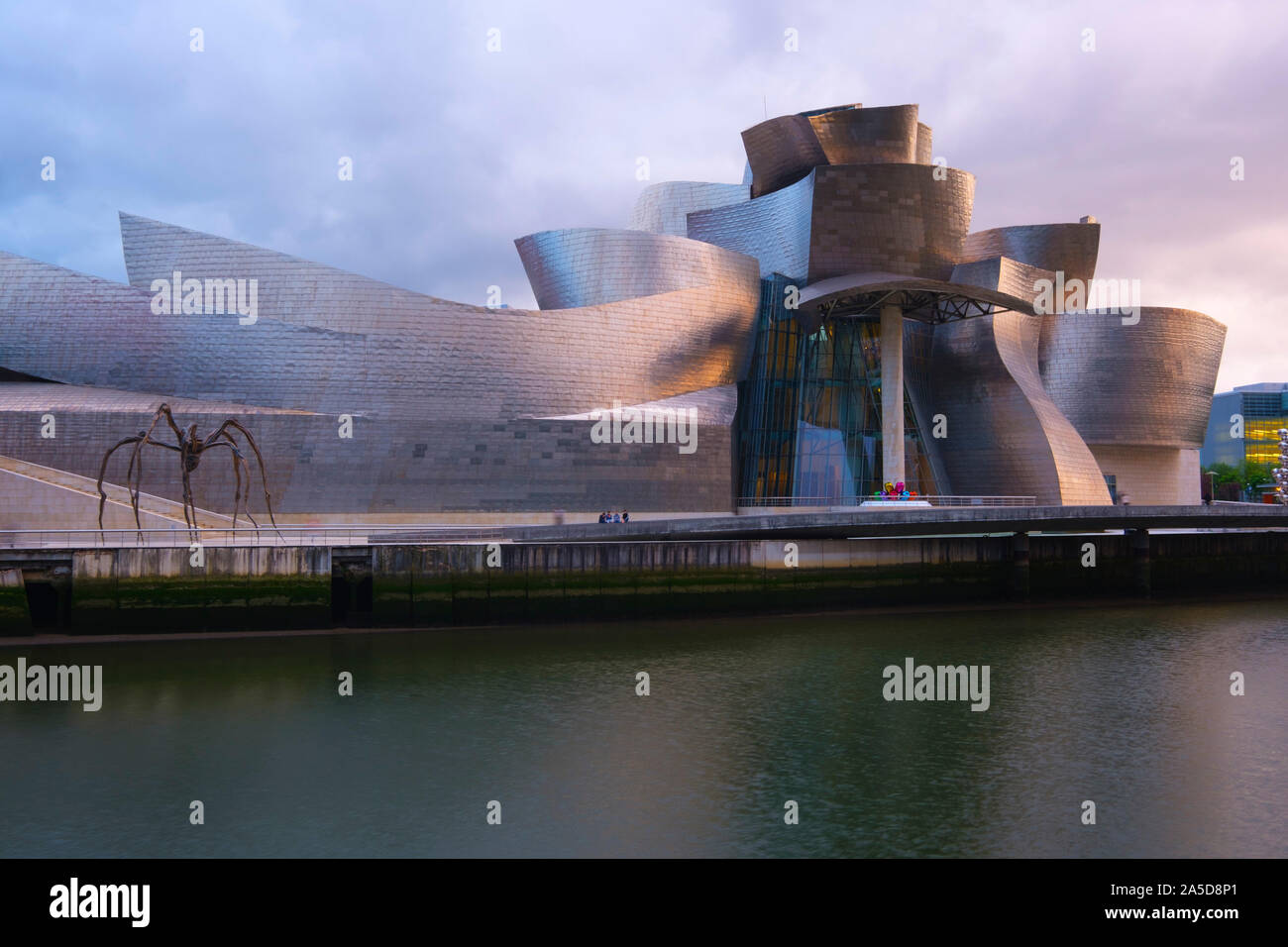 Museo Guggenheim a Bilbao, Spagna, Europa Foto Stock