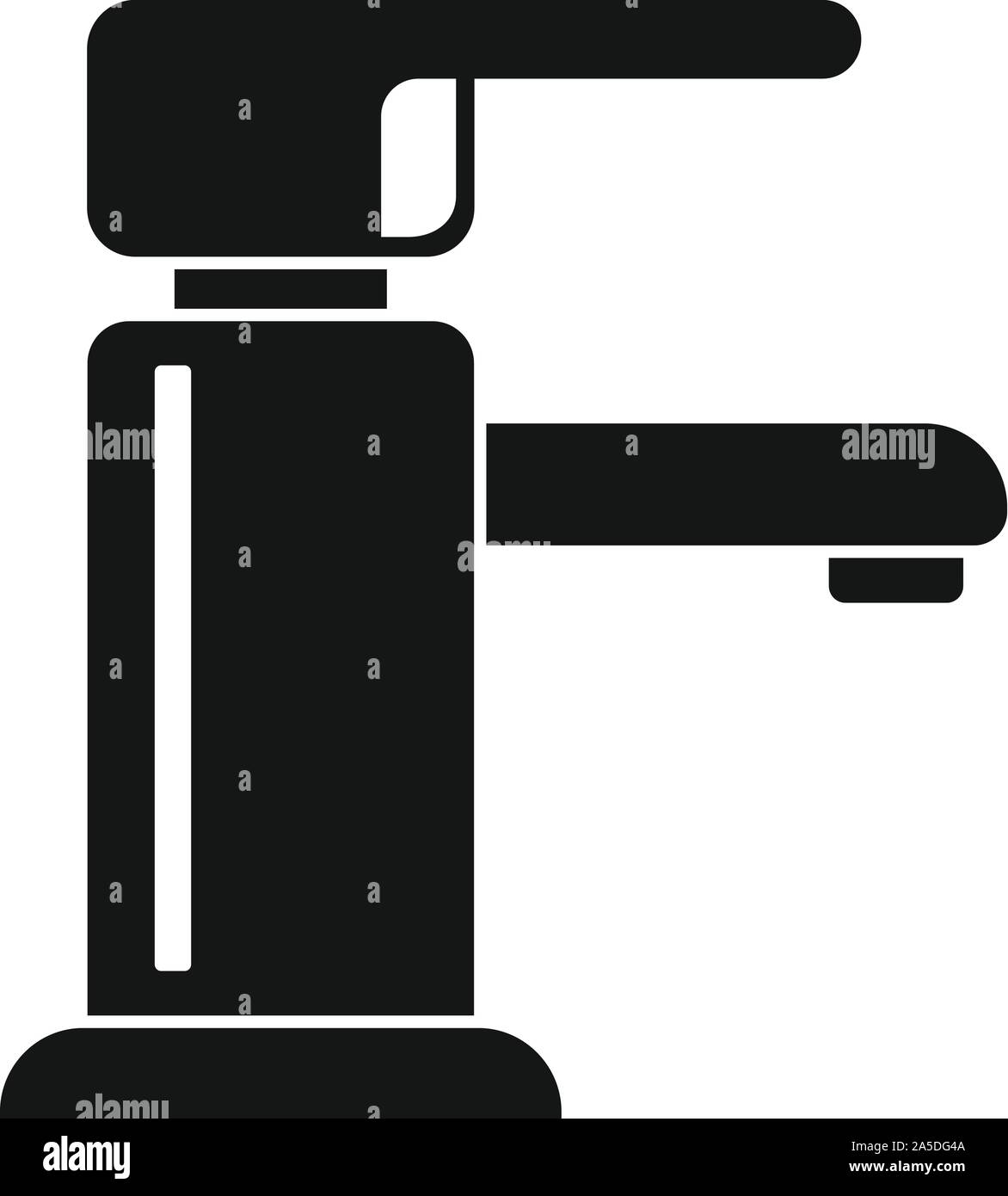 Filtro icona rubinetto. Semplice illustrazione del rubinetto filtro icona vettore per il web design isolato su sfondo bianco Illustrazione Vettoriale