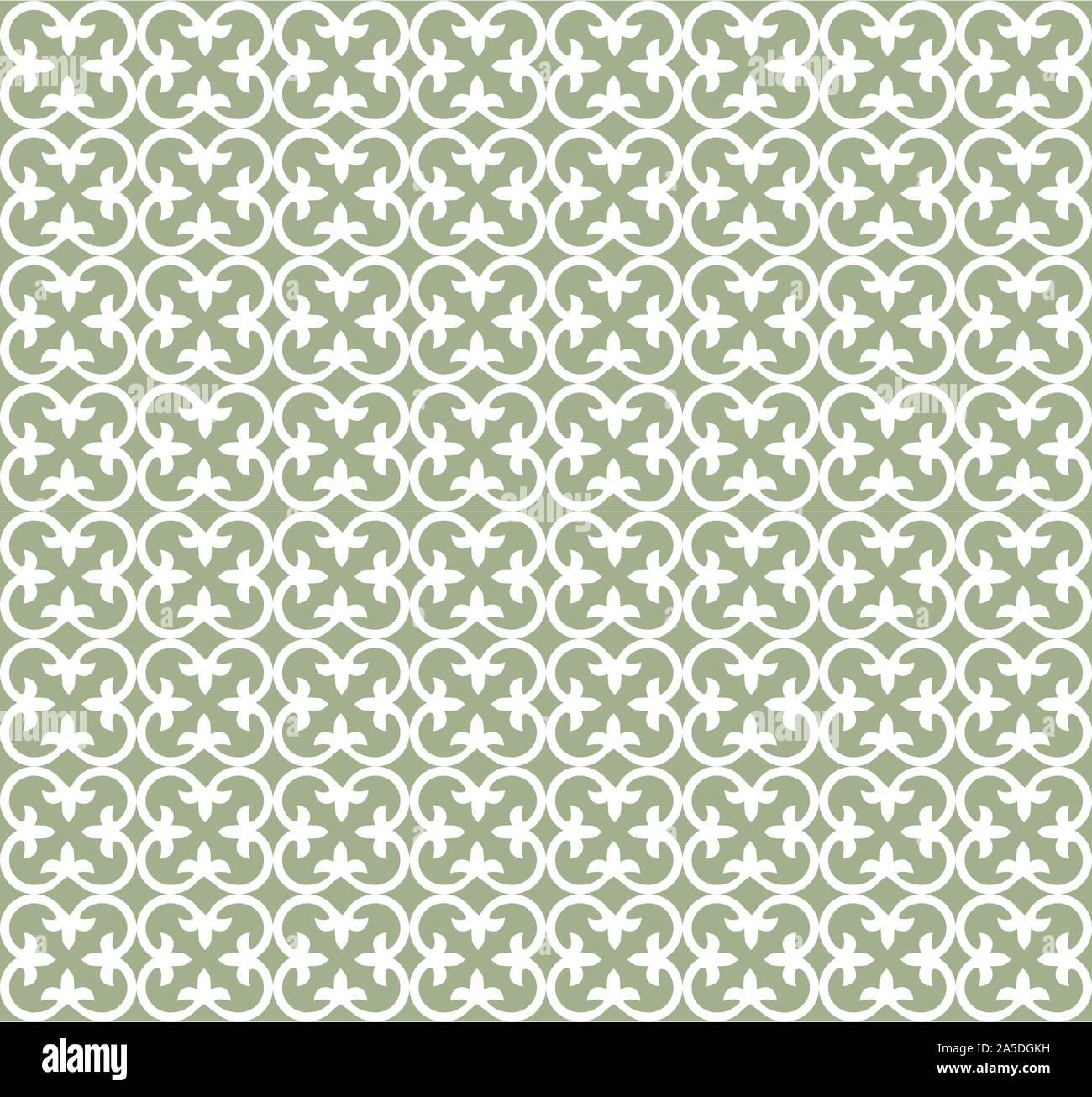 Vector seamless floral pattern di piastrelle Illustrazione Vettoriale