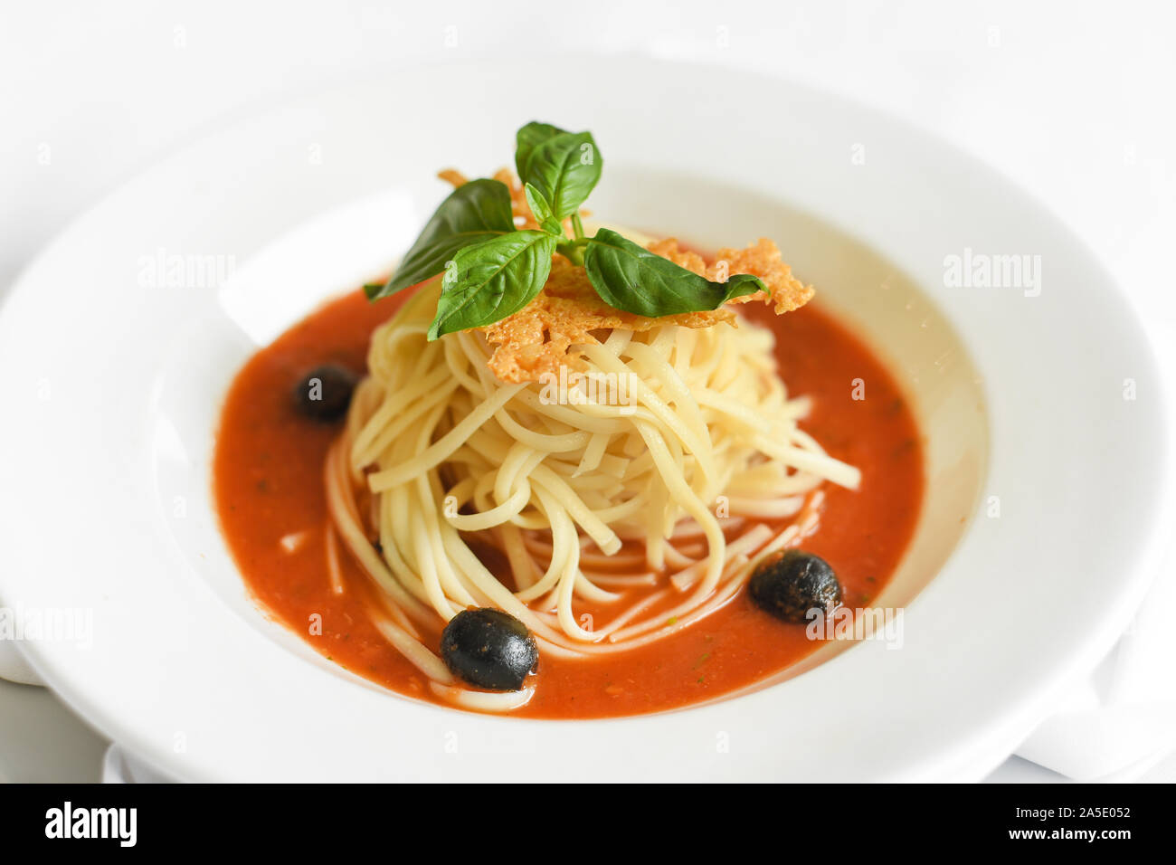 Raffinati ristoranti, cibo fotografia, gourmet Foto Stock