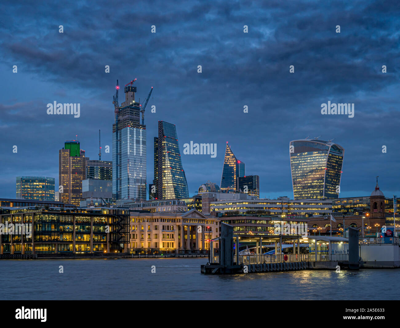 20 Fenchurch Street edificio (il) Walkie-Talkie, Londra, Regno Unito. Foto Stock