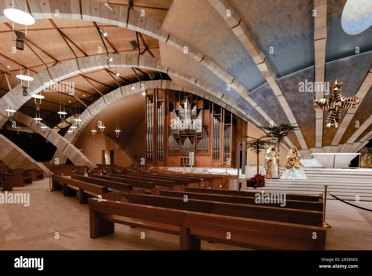 Italia Puglia San Giovanni Rotondo ( Fg ) La nuova chiesa di San Pio da Renzo Piano Foto Stock