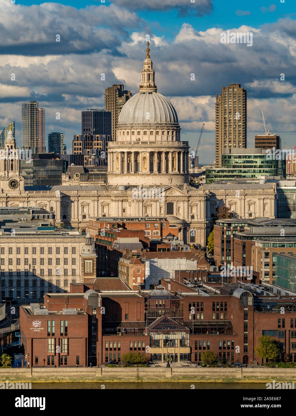 La Cattedrale di St Paul, Londra, Regno Unito. Foto Stock