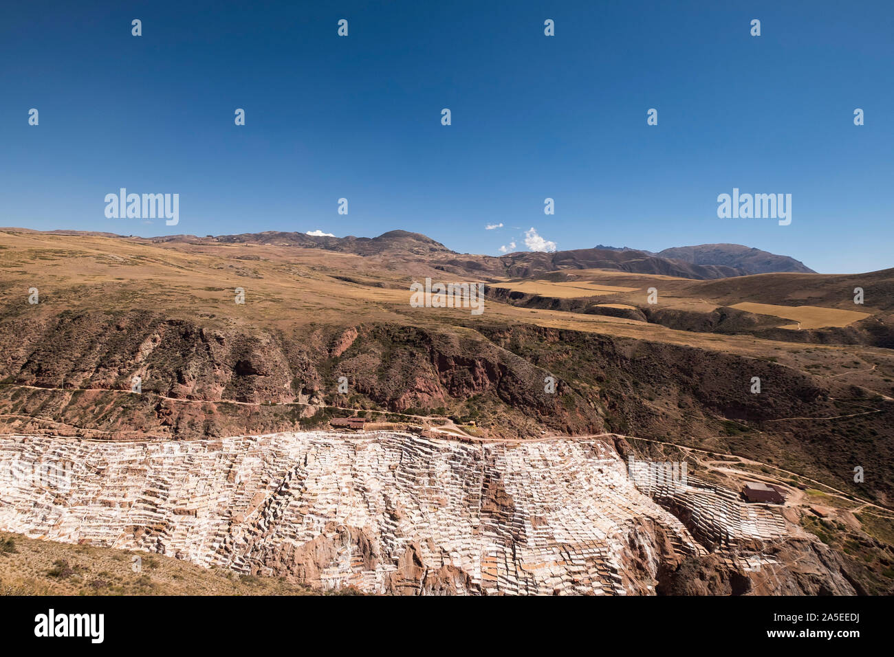 Perù, le saline di Maras Foto Stock