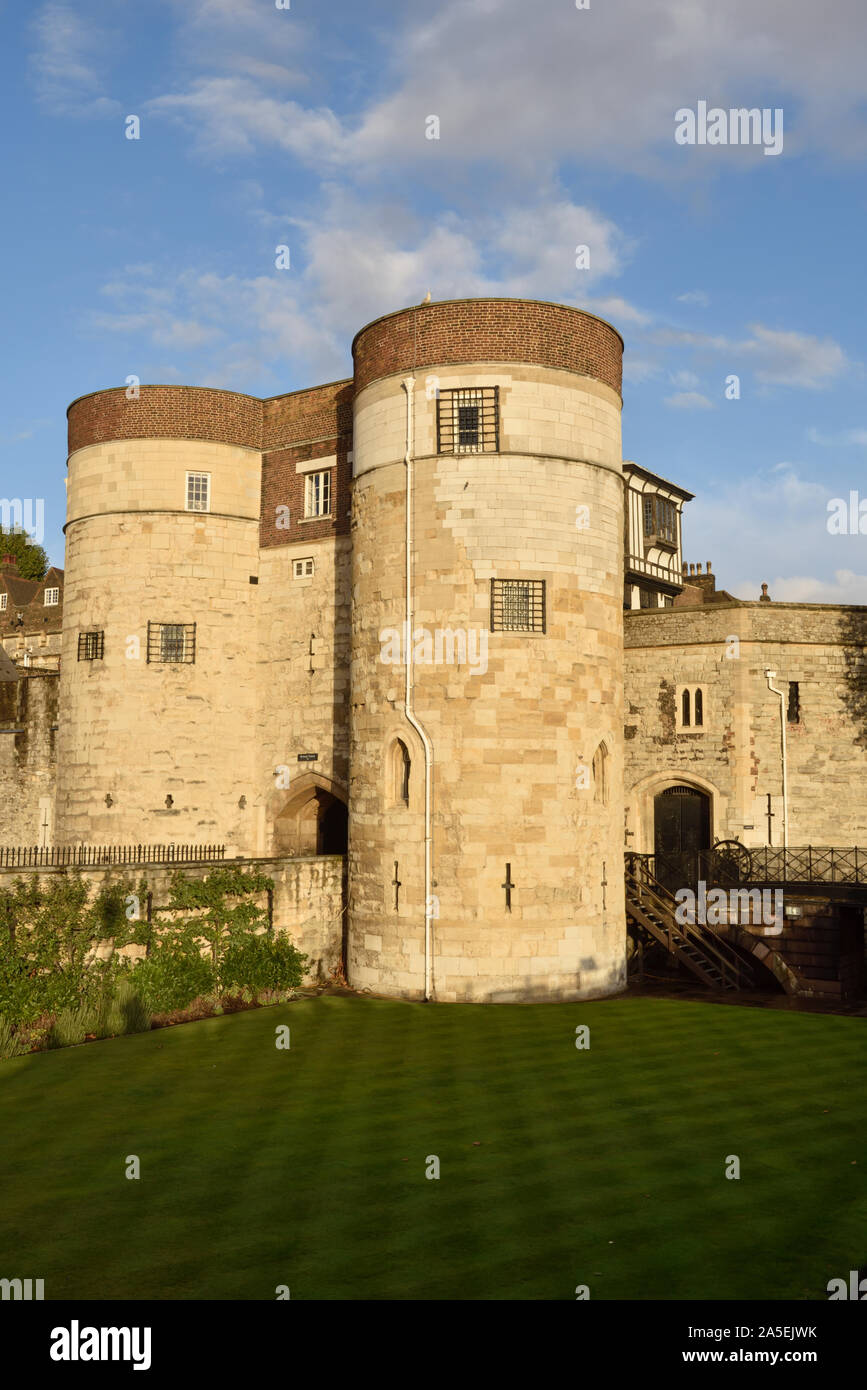 La Torre di Londra, Londra Inghilterra REGNO UNITO Foto Stock