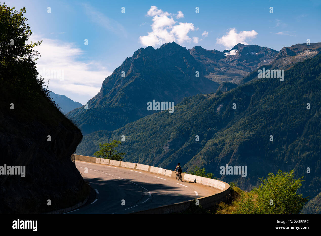 Alpe d'Huez, Francia. Foto Stock