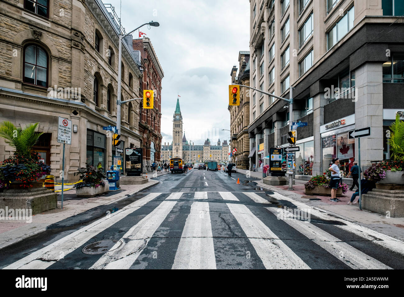 Parliament Hill, Ottawa, Canada Foto Stock