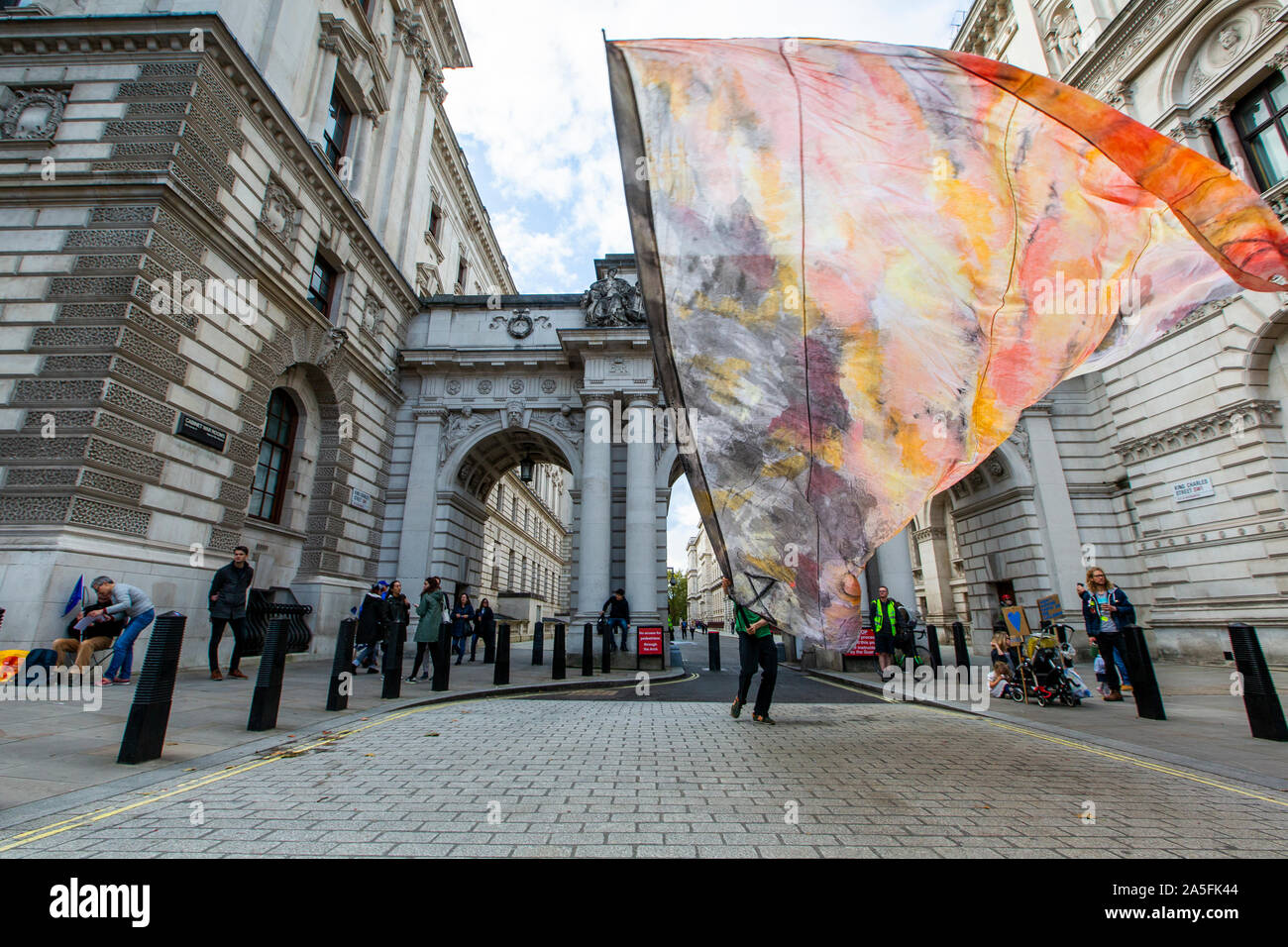 Londra, Inghilterra ,19 ottobre 2019; voto popolare marzo chiedendo un secondo referendum su Brexit. Foto Stock