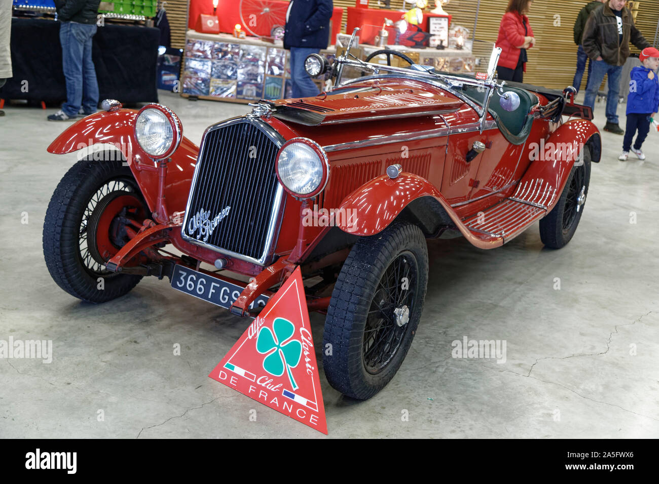 Linas-Montlhéry, Francia. Xix oct, 2019. Autodromo di Incontro italiano 2019 sul mitico circuito di Linas-Montlhéry in Linas-Montlhéry, Francia. Foto Stock