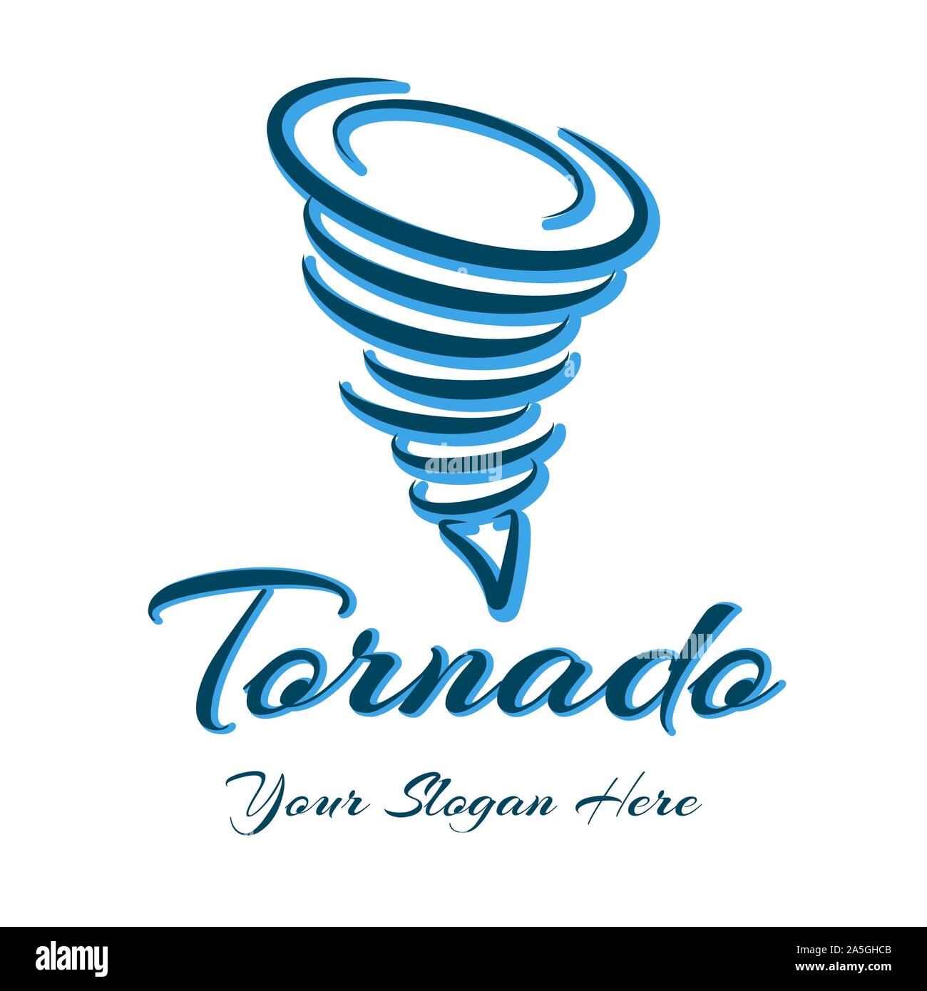 Turbine segno del logo Illustrazione Vettoriale