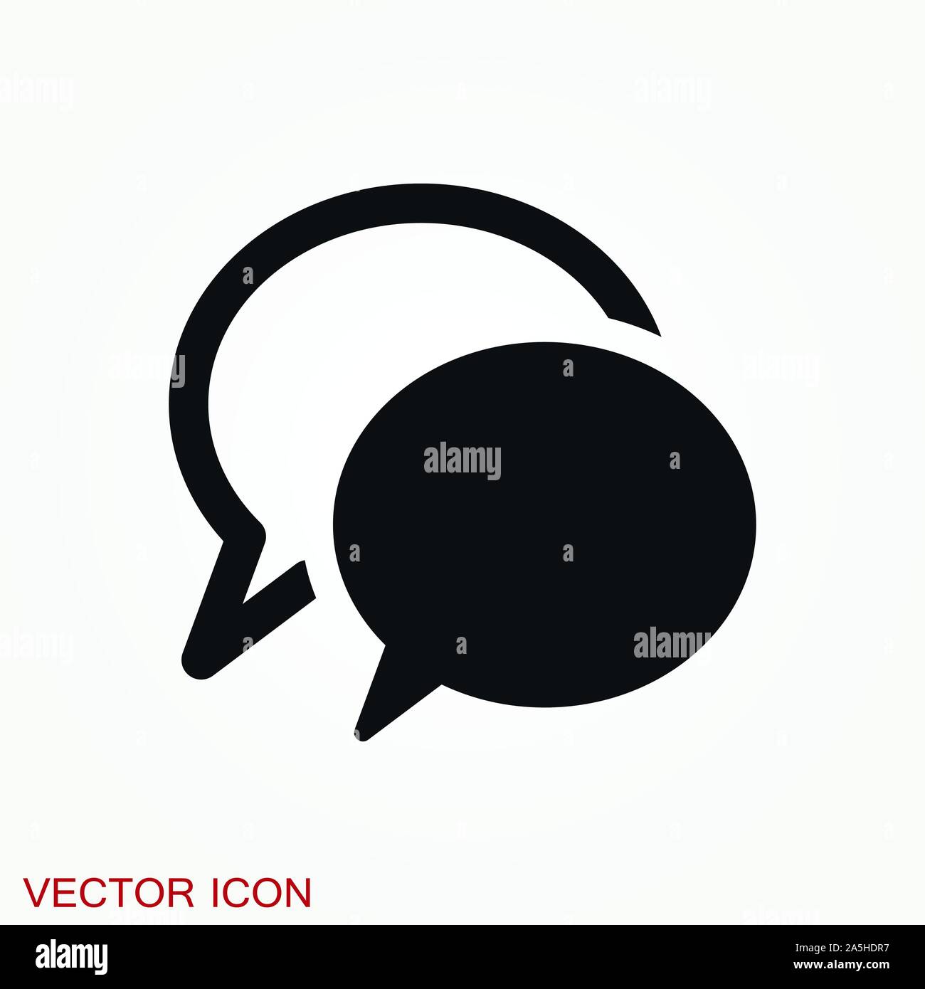 Icone dei vettori di comunicazione Illustrazione Vettoriale