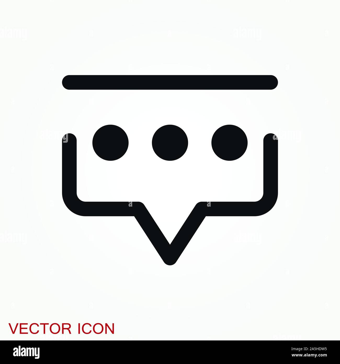 Icone dei vettori di comunicazione Illustrazione Vettoriale