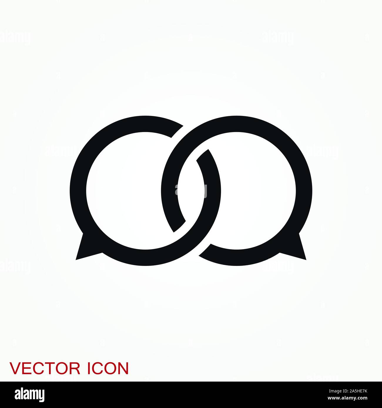 Icone dei vettori di comunicazione Illustrazione Vettoriale