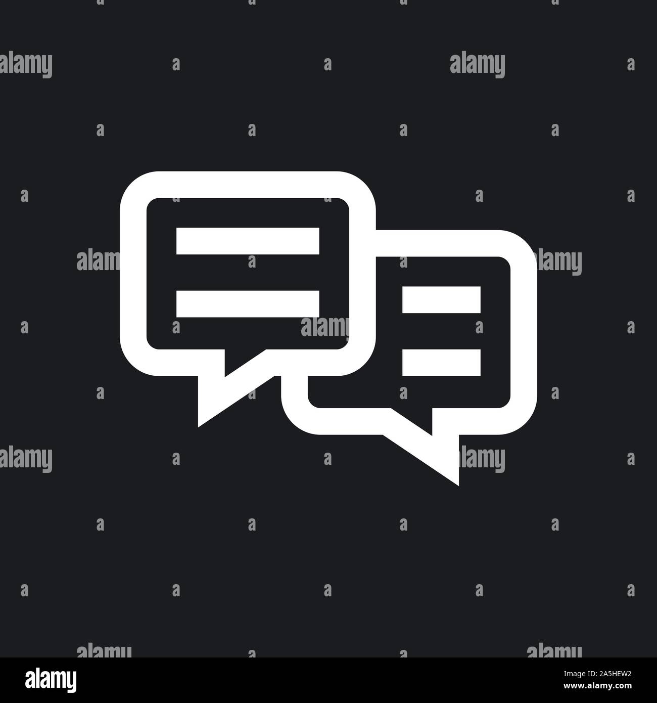 Icone dei vettori di comunicazione Illustrazione Vettoriale