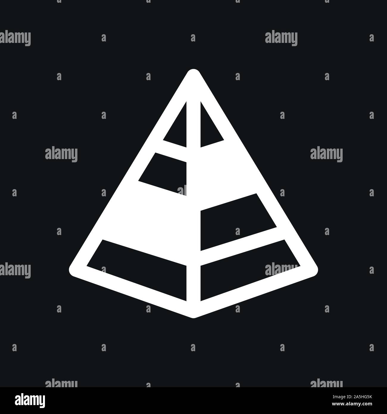 Grafico e icona diagramma. Analisi e simboli aziendali. Illustrazione Vettoriale