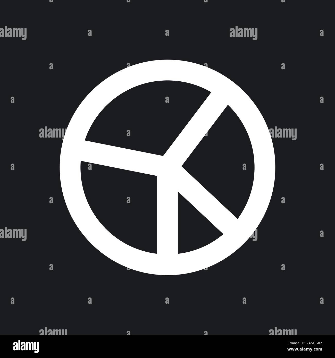 Grafico e icona diagramma. Analisi e simboli aziendali. Illustrazione Vettoriale