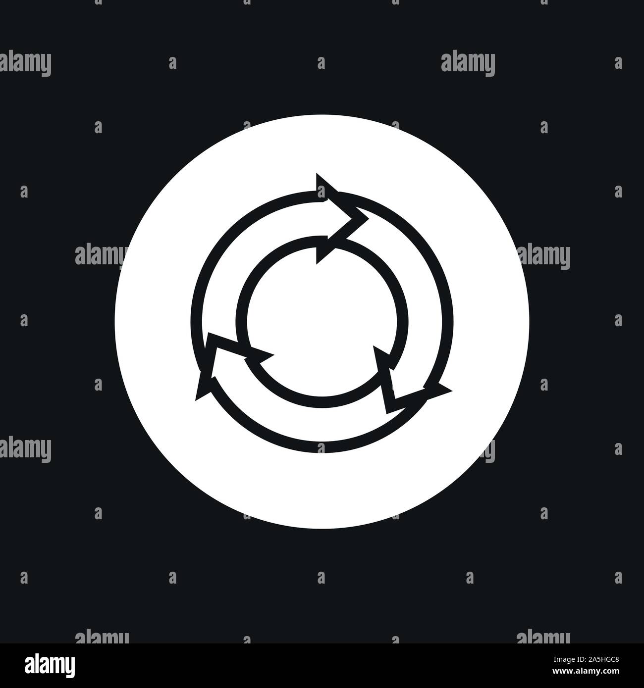 Grafico e icona diagramma. Analisi e simboli aziendali. Illustrazione Vettoriale
