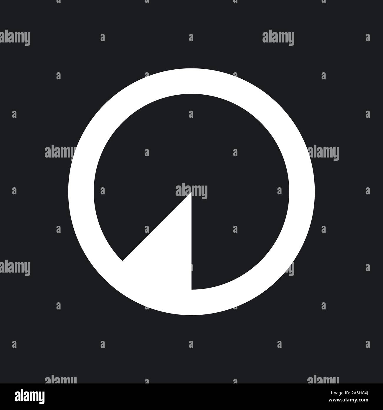 Grafico e icona diagramma. Analisi e simboli aziendali. Illustrazione Vettoriale