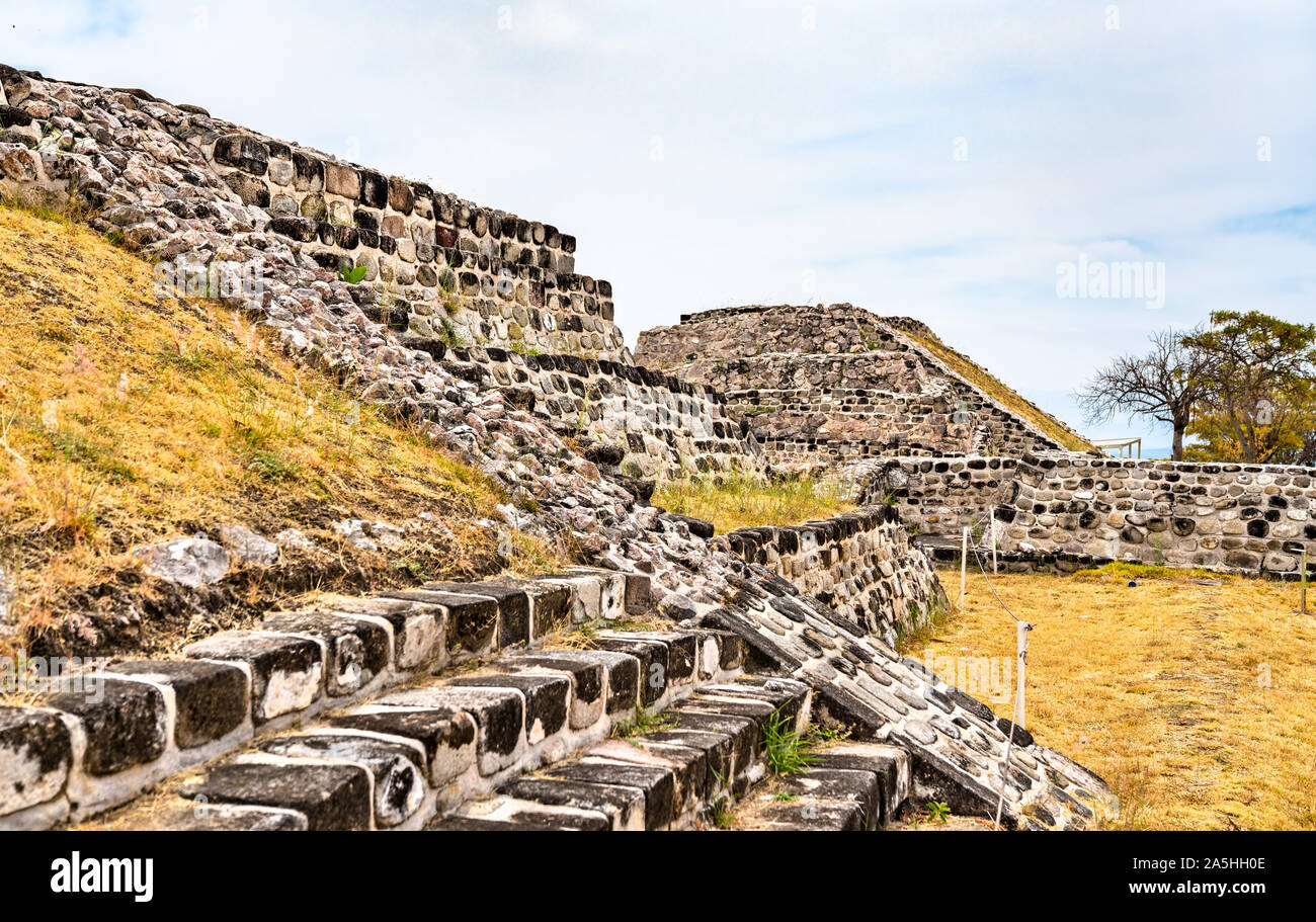 Xochicalco sito archeologico in Messico Foto Stock