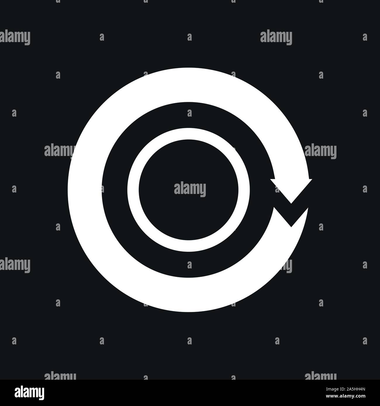 Grafico e icona diagramma. Analisi e simboli aziendali. Illustrazione Vettoriale