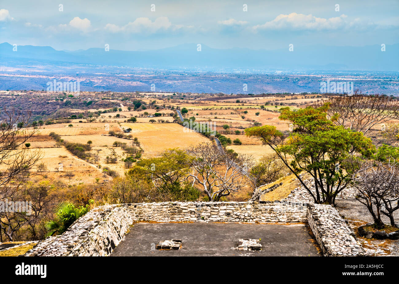 Xochicalco sito archeologico in Messico Foto Stock
