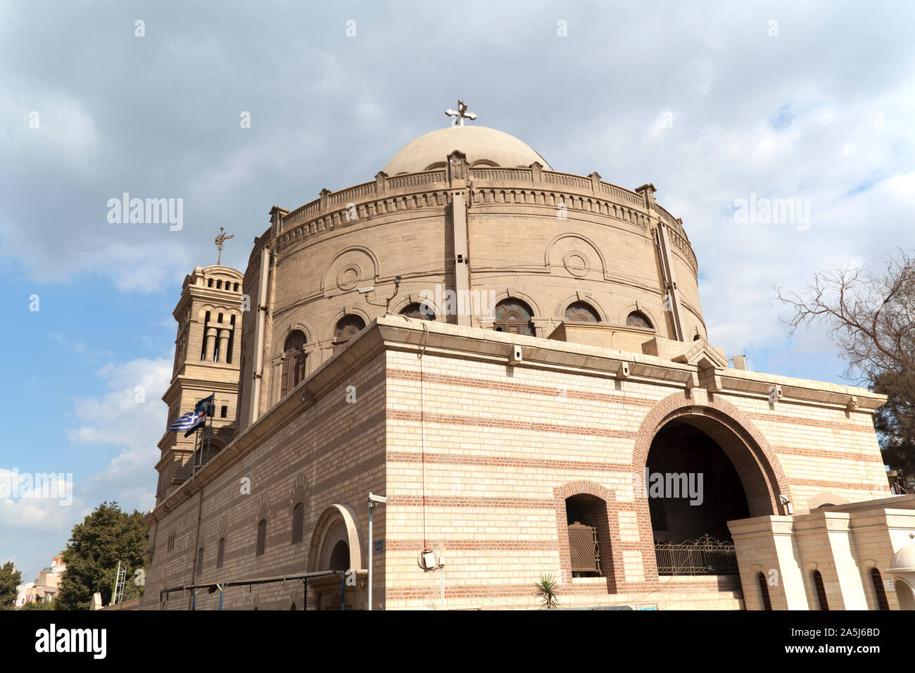 Egitto, Cairo, la Chiesa di San Giorgio, una chiesa greco-ortodossa all ...