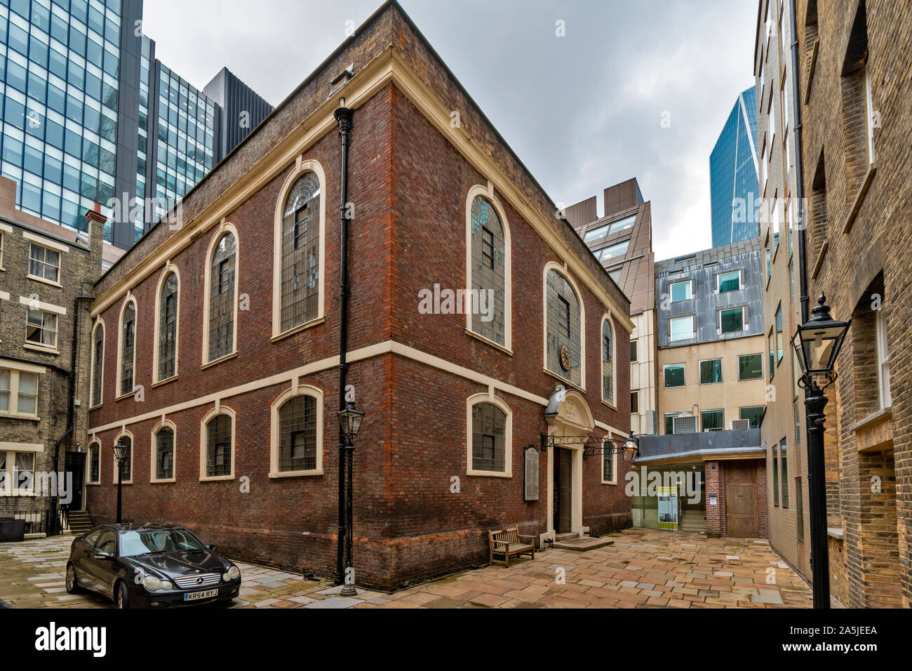 Londra THE BEVIS segna sinagoga edificio ebraico più antico luogo di culto IN GRAN BRETAGNA Foto Stock