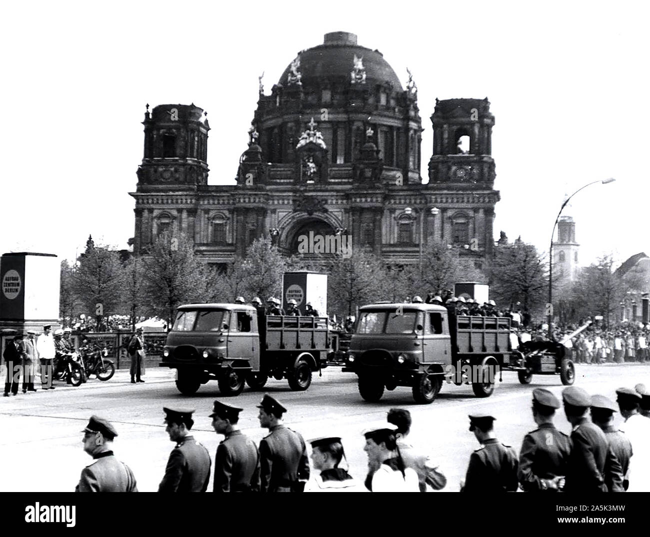 1 maggio 1962 a Berlino Est Foto Stock
