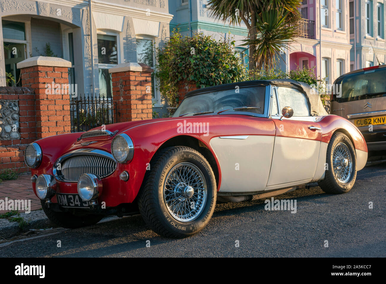 Anni sessanta Austin-Healey 3000 Mk2 auto sportiva Foto Stock