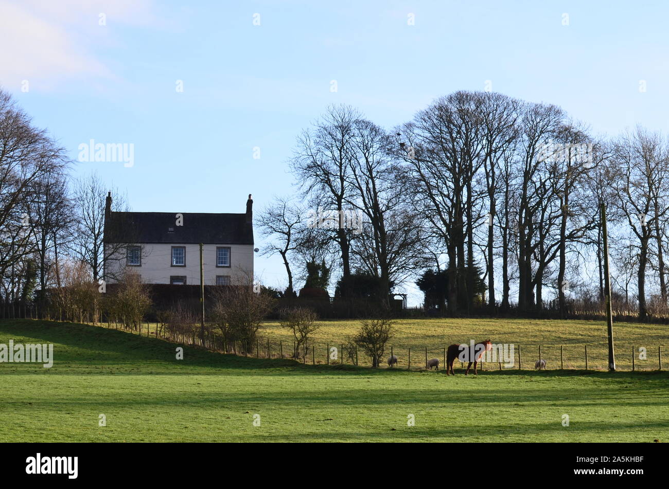 La vecchia canonica, grande Ormside, Cumbria Foto Stock