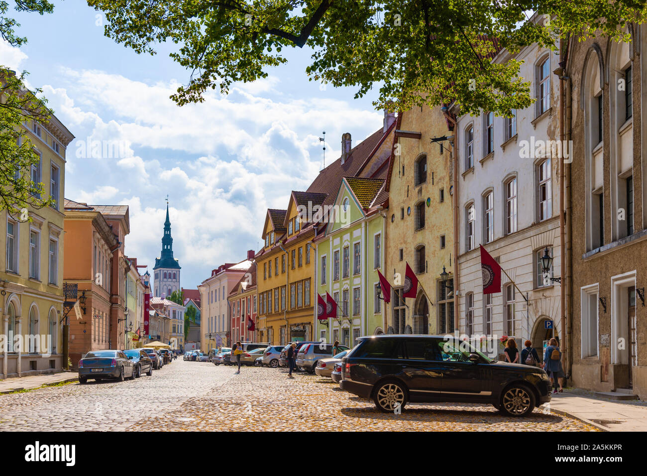 Lai, Tallinn, Estonia Foto Stock