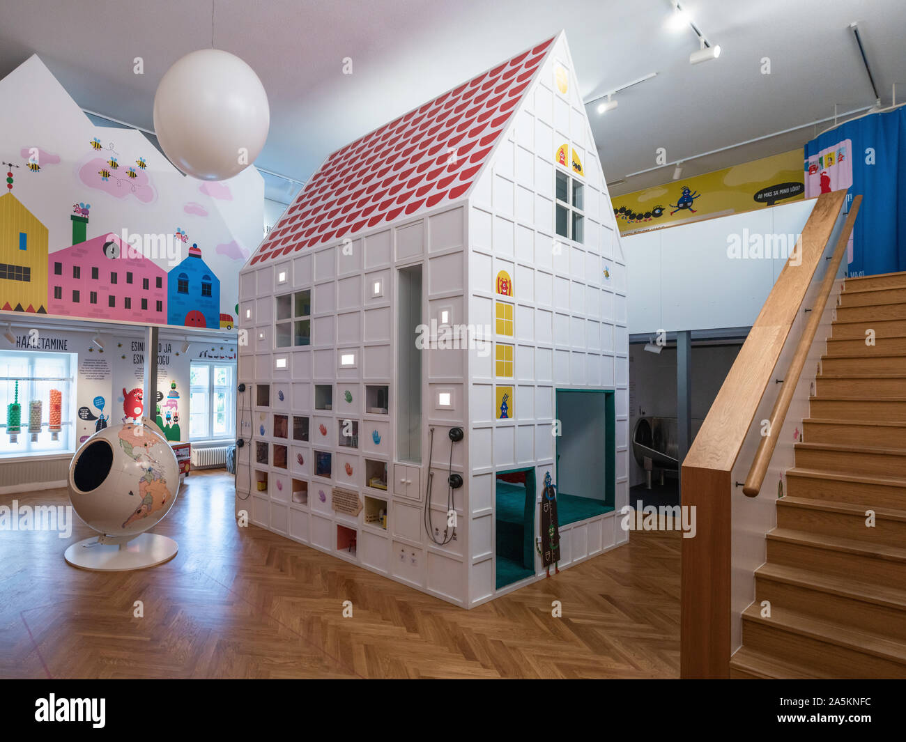 I bambini della Repubblica estone, Museo di Storia, perdita Maarjamäe, Tallinn, Estonia Foto Stock