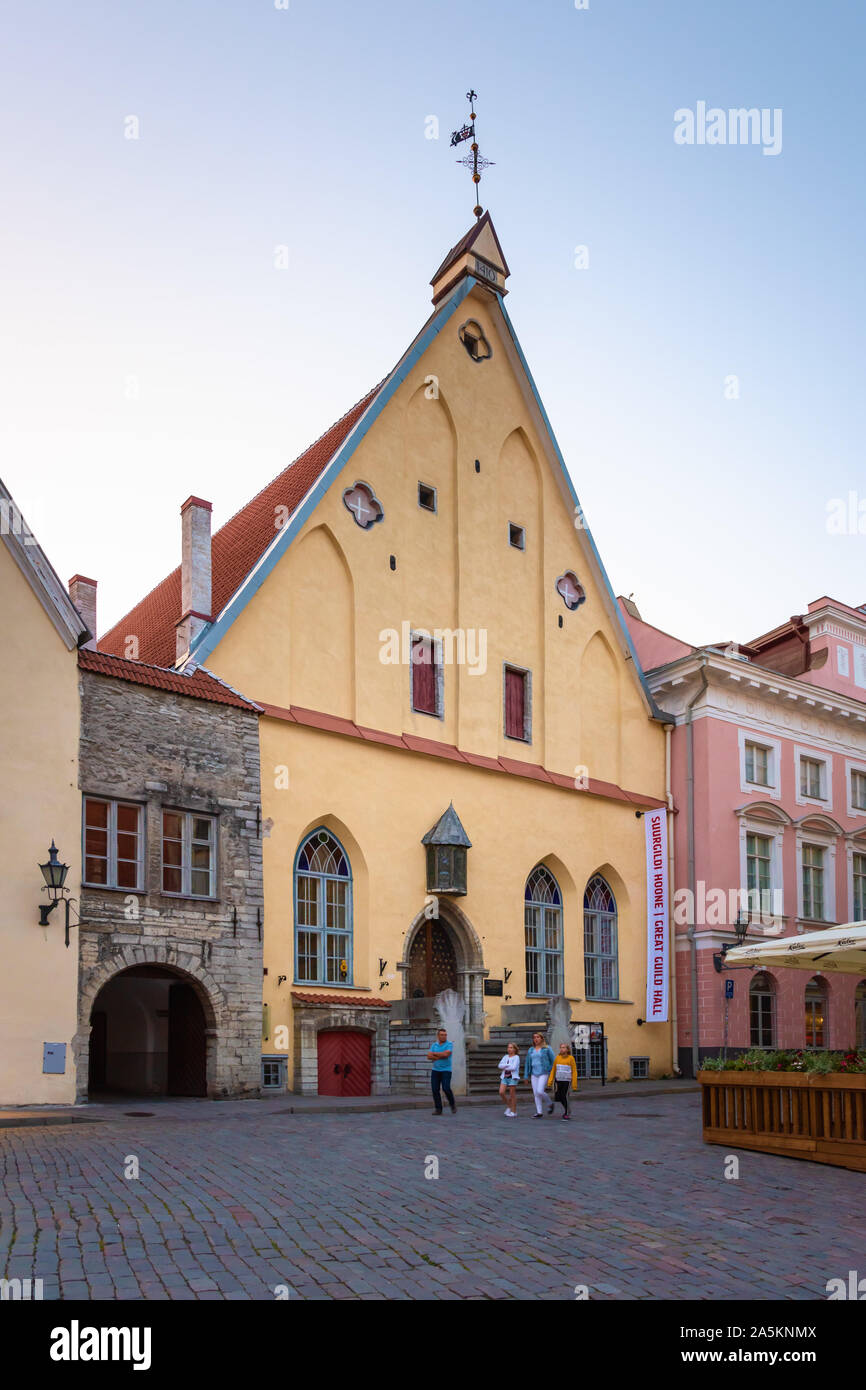 Great Guild Hall a Tallinn, Estonia Foto Stock