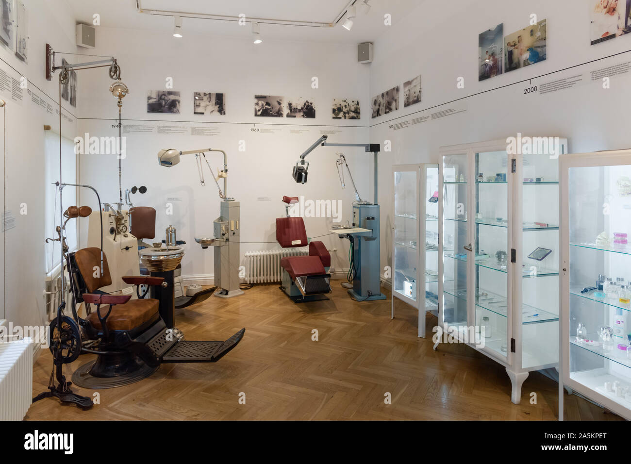 Estone di Health Care Museum, Tallinn, Estonia Foto Stock