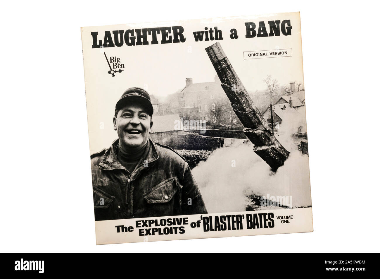 Risate con un Bang da Blaster Bates, rilasciato nel 1967. Divertente di episodi dalla sua vita come esplosivi e esperto di demolizioni. Foto Stock