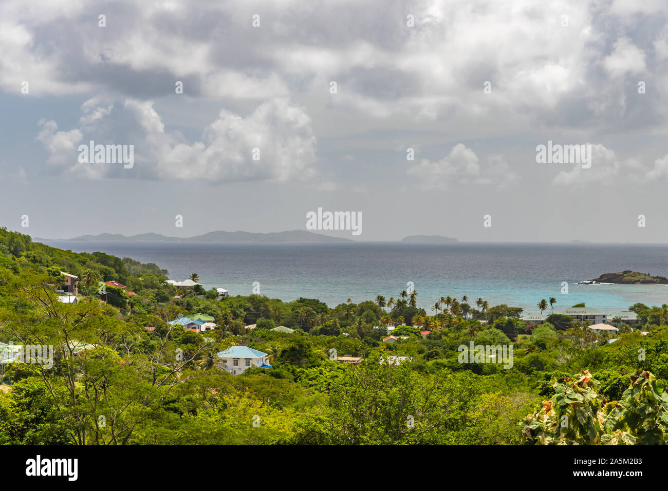 Saint Vincent e Grenadine, Friendship Bay, Bequia Foto Stock