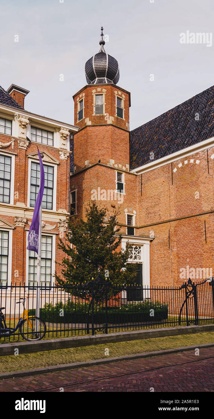 19 ottobre 2019 : Museo della Ceramica Princessehof su 'Grote Kerkstraat' in Leeuwarden il capitale della provincia della Frisia, Paesi Bassi Foto Stock