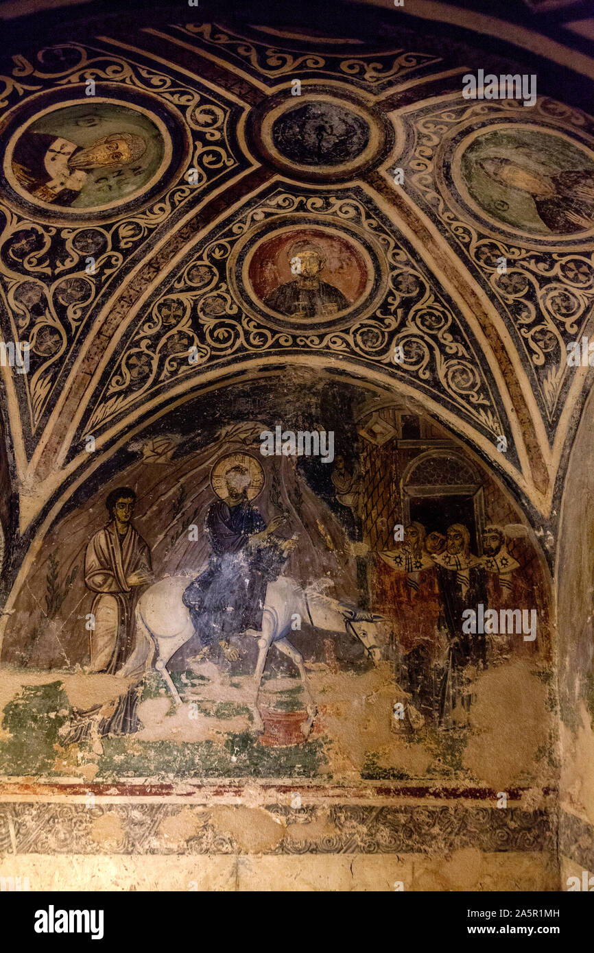 Hosios Loukas monastero sepoltura cripta di Distomo,Beozia, Grecia Foto Stock