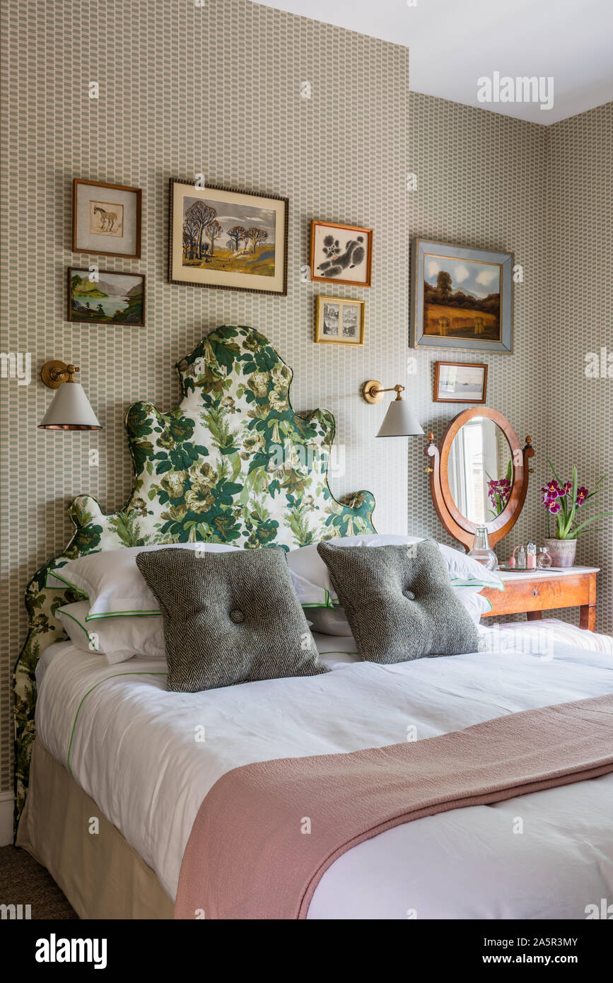 Botanic testiera e toeletta in terrazza Vittoriana rinnovo Foto Stock