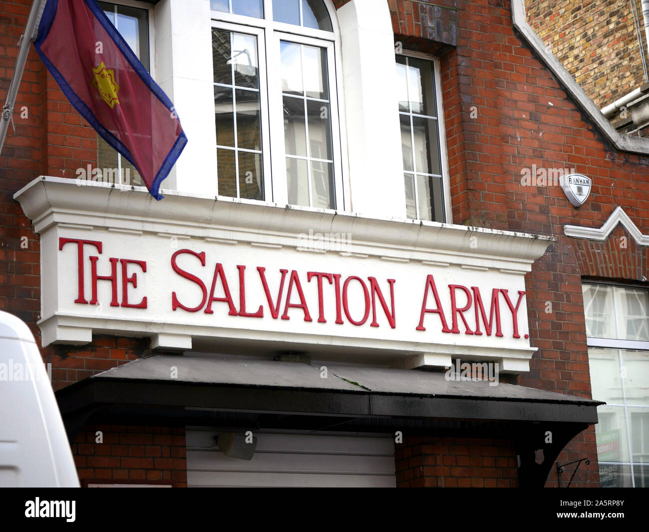 Esercito della salvezza edificio in Portobello Road a Notting Hill, Londra UK. Foto Stock