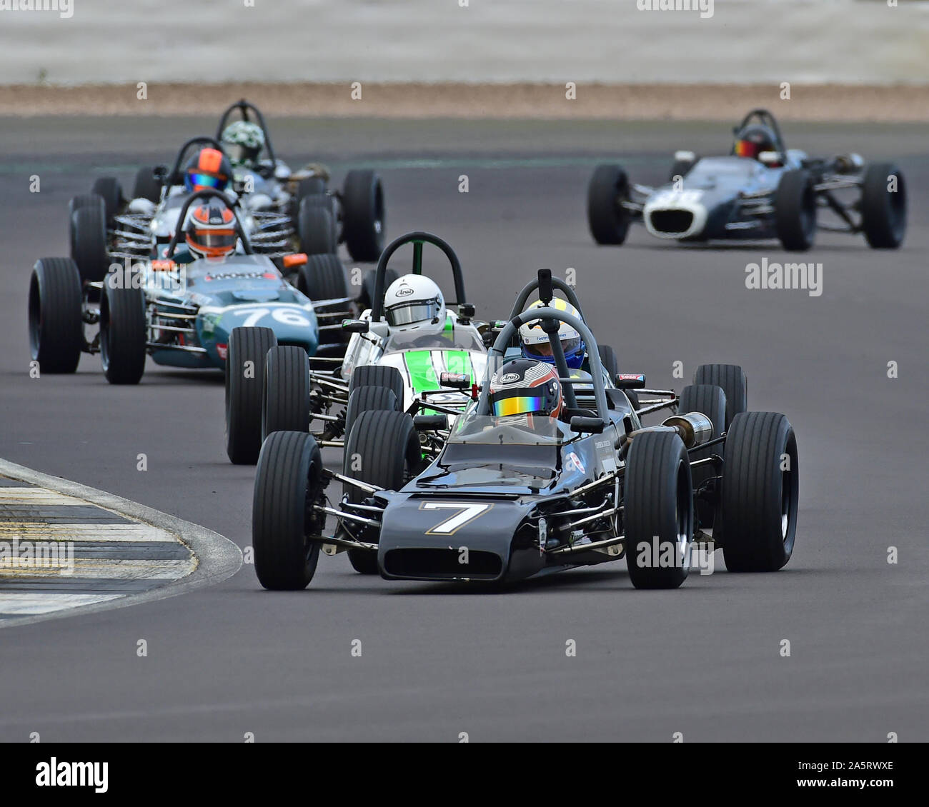 Cameron Jackson, Winklemann WDF2, storica Formula Ford, HFF, HSCC, Silverstone finali, Silverstone, ottobre 2019, automobili, Classic Cars Racing, storico Foto Stock