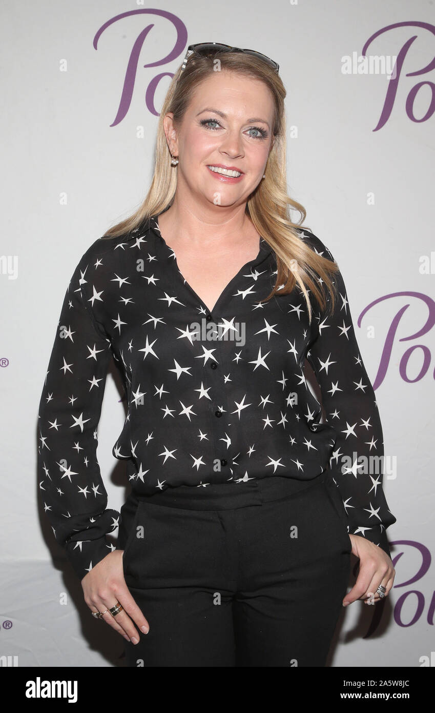 22 Ottobre 2019 - Hollywood, California - Melissa Joan Hart. Evento Mamarazzi con Melissa Joan Hart tenuto presso il Blue Palms birreria all'Avalon Hollywood. Photo credit: FayeS/AdMedia /MediaPunch Foto Stock