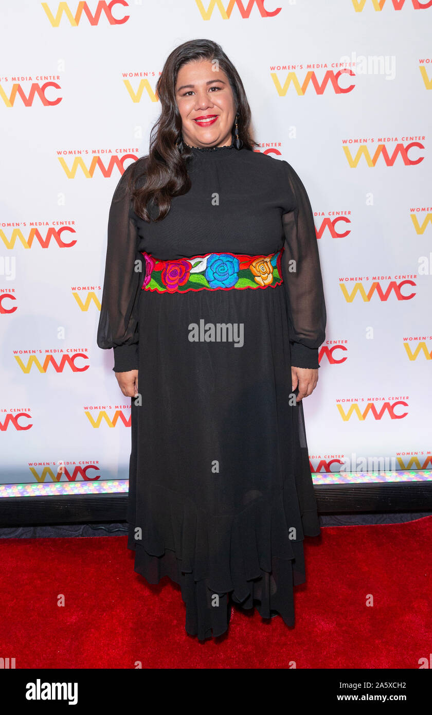 New York, NY - Ottobre 22, 2019: Monica Ramirez assiste 2019 Donna Media cerimonia di premiazione presso il Mandarin Oriental Hotel Foto Stock