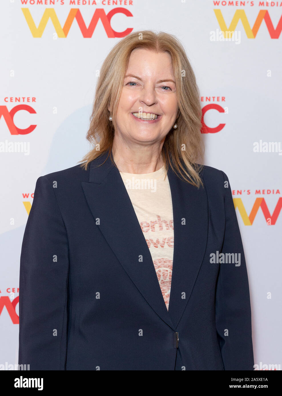 New York, NY - Ottobre 22, 2019: Julie Burton assiste 2019 Donna Media cerimonia di premiazione presso il Mandarin Oriental Hotel Foto Stock