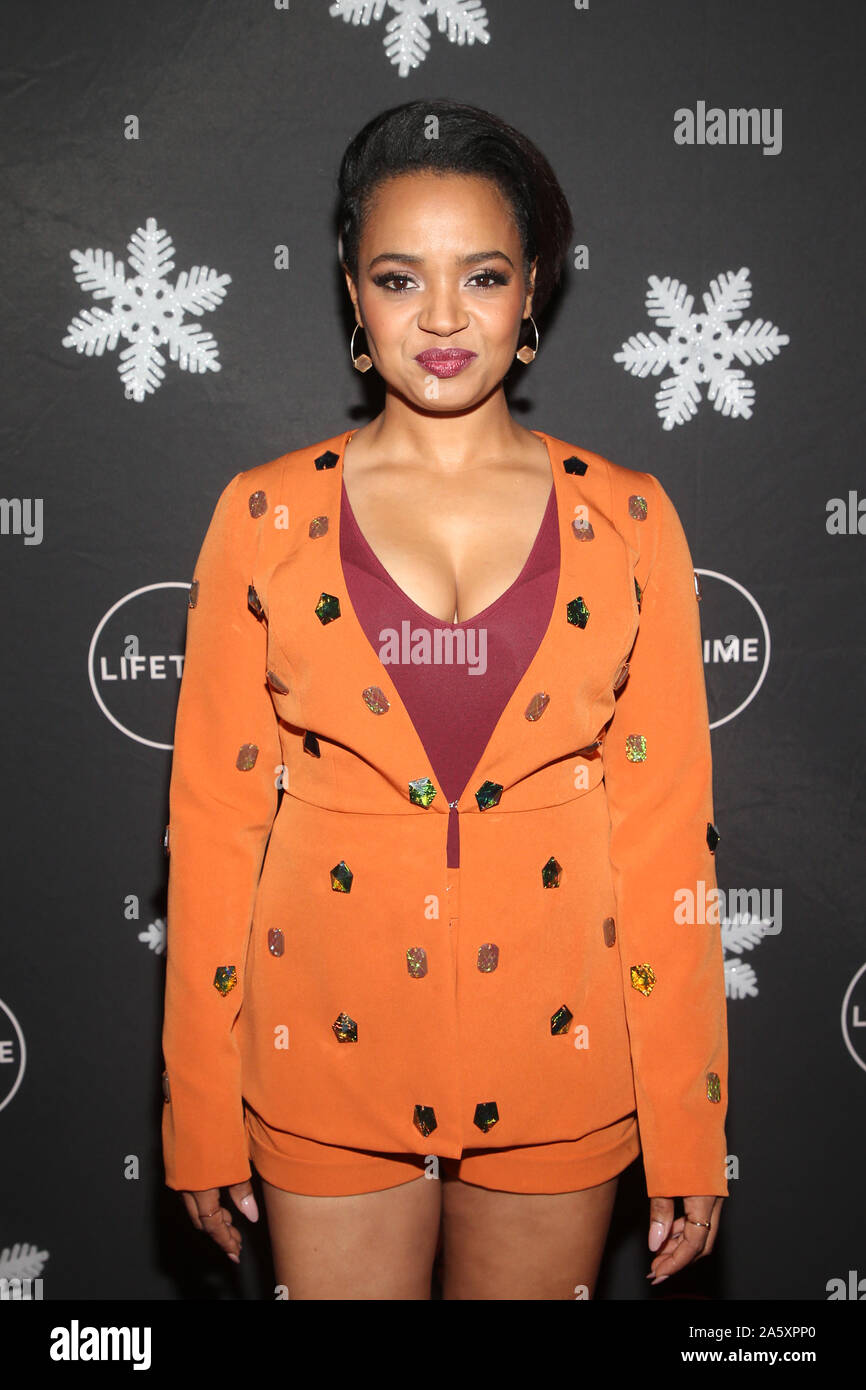 Los Angeles, Ca. 22 ottobre, 2019. Kyla Pratt, a una vita meravigliosa stagione celebrazione presso STK Los Angeles, la California il 22 ottobre 2019. Credito: Faye Sadou/media/punzone Alamy Live News Foto Stock