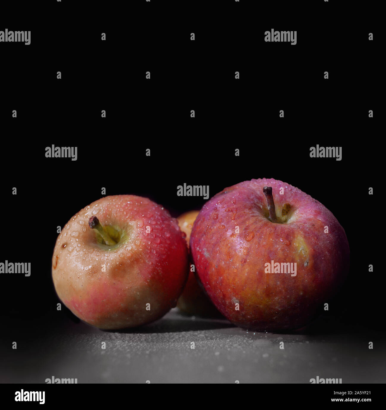Fresca frutta Apple Wallpaper Foto Stock