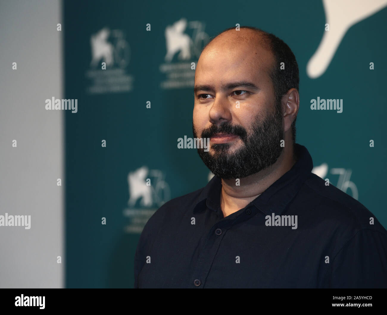 Venezia, Italia - 06 settembre: Ciro Guerra assiste 'attesa per i barbari' photocall durante il 76° Festival del Cinema di Venezia su Settembre 06, 2019 Foto Stock