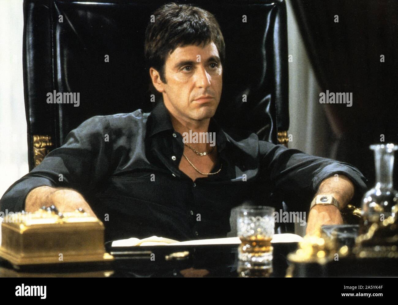 Scarface Anno : 1983 USA Direttore : Brian De Palma Al Pacino Foto Stock